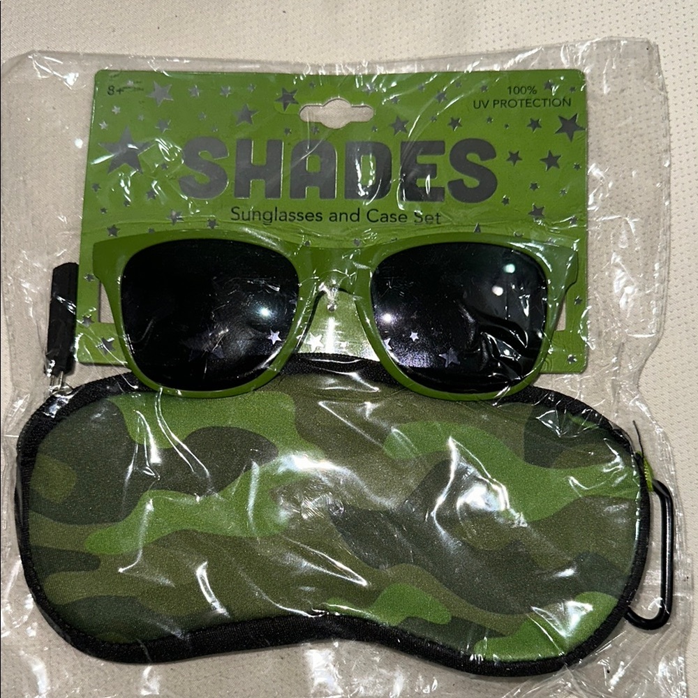 Camouflage Sunglasses with Case